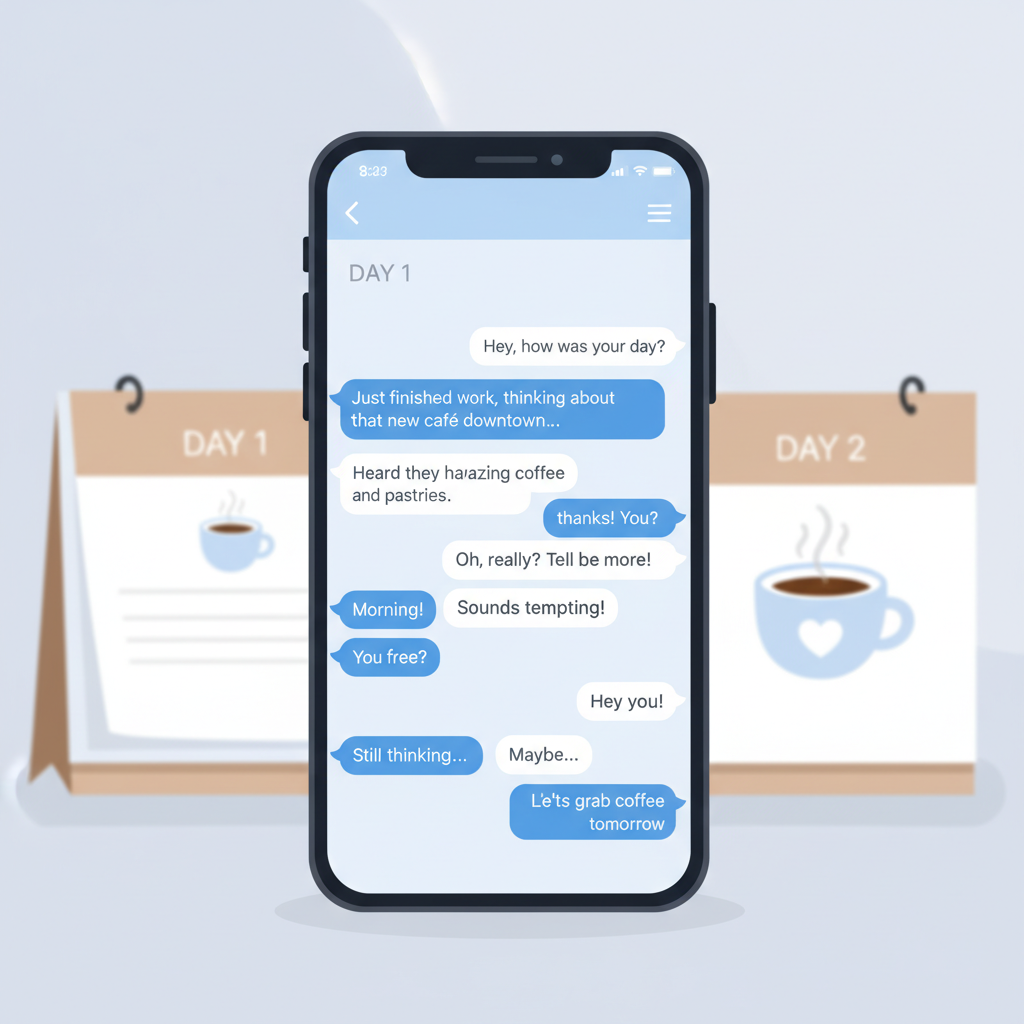 The 48-Hour Bridge Strategy: Gradually Shifting Conversation Depth Before Meeting