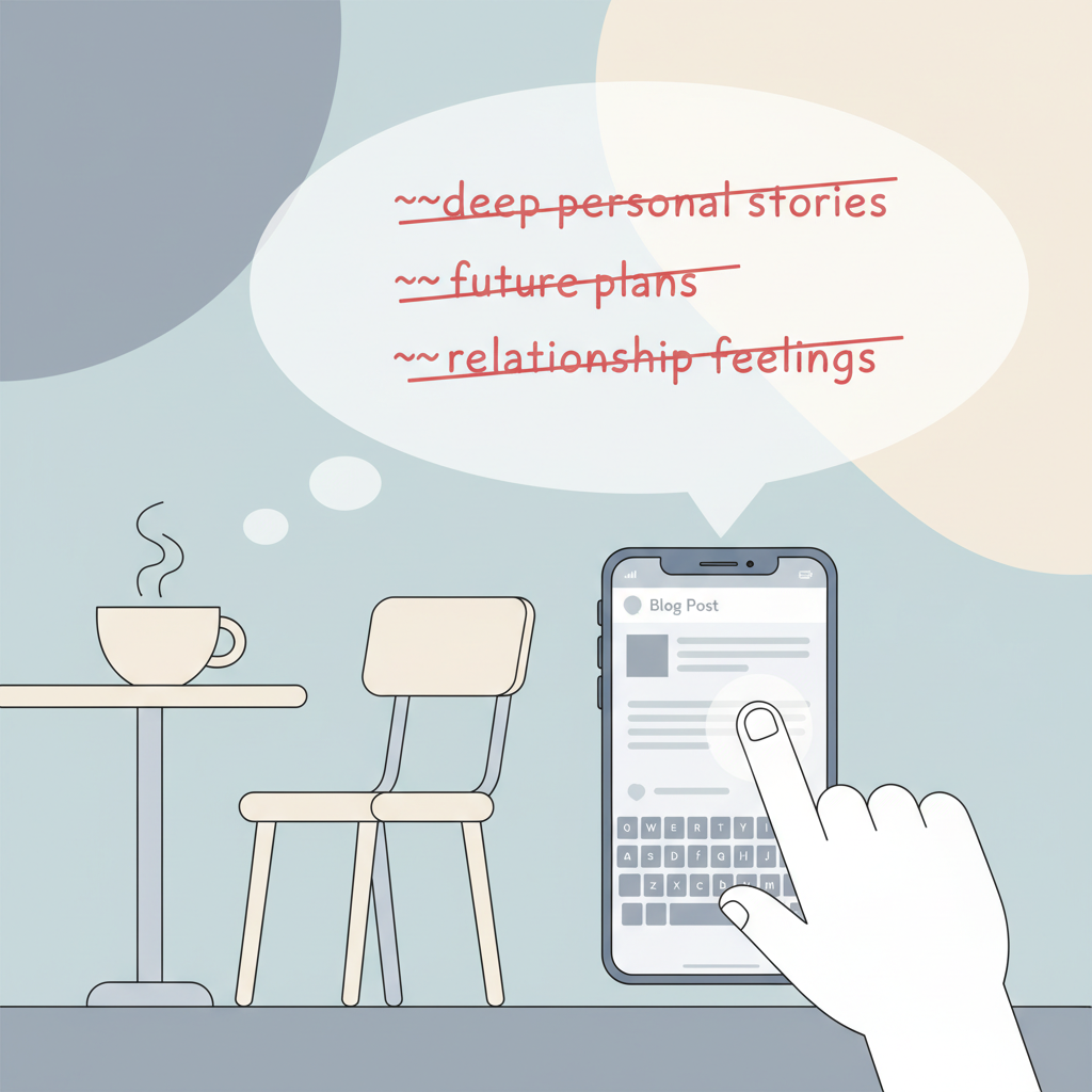 Mastering the Art of Strategic Silence: What to Stop Discussing via Text