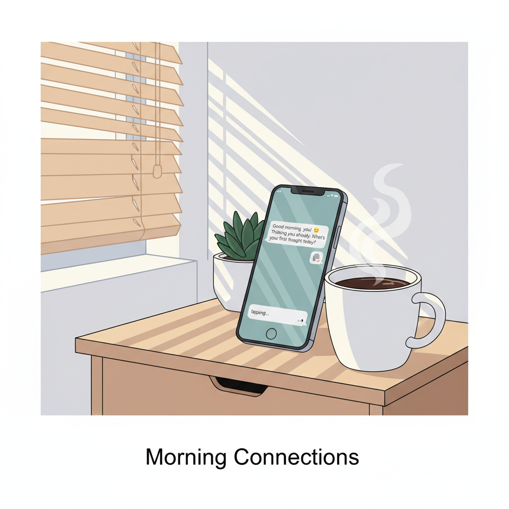 Morning Coffee Texts That Made My Partner Blush Before Work