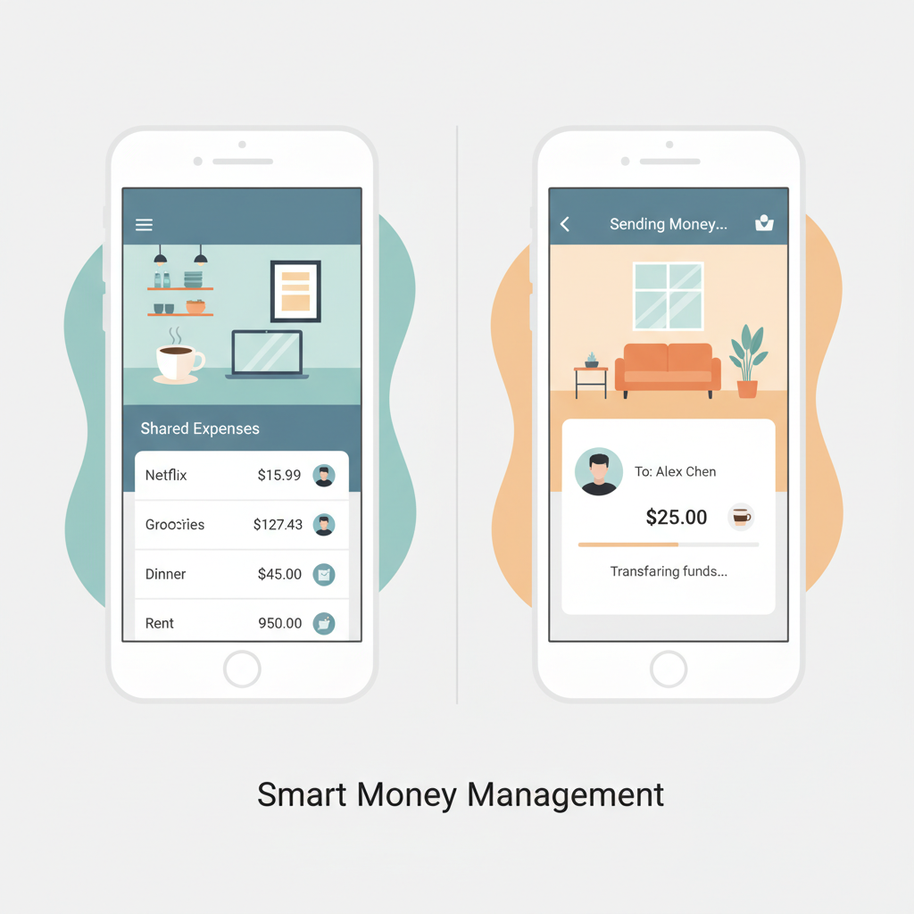 Splitting Bills When You're 3,000 Miles Apart: Digital Banking Setups That Actually Work