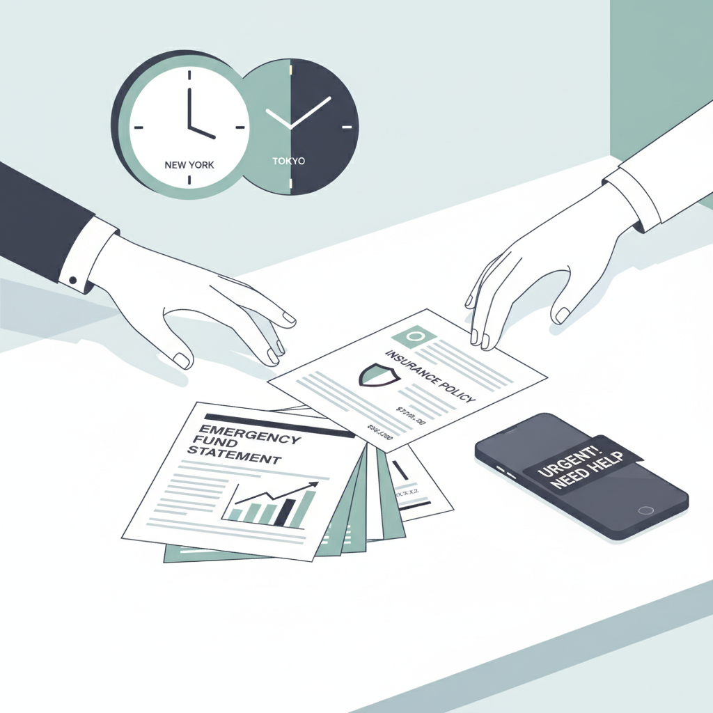 Financial Emergency Protocol: Protecting Each Other When Crisis Hits from Different Time Zones