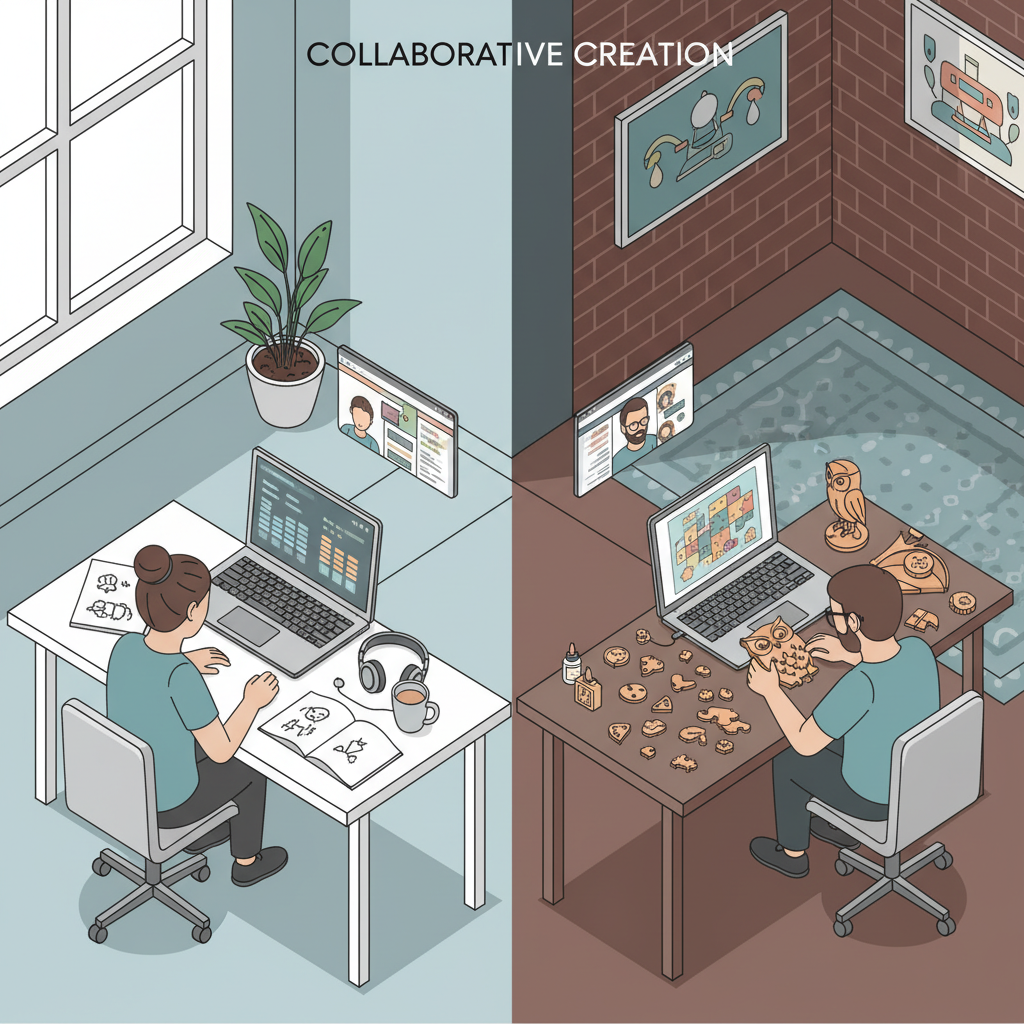 Build Something Together From 3,000 Miles Apart