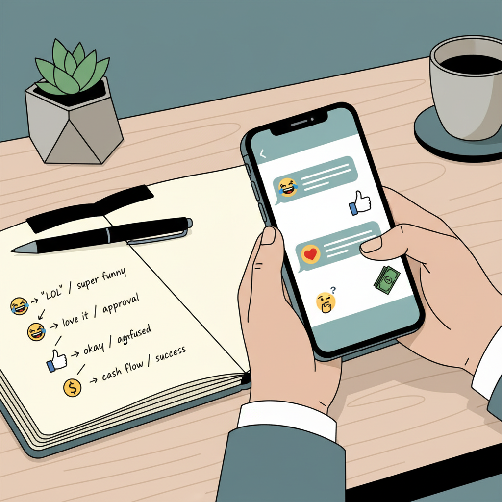 My Partner's Emoji Guide: How We Cracked the Code on Digital Tone