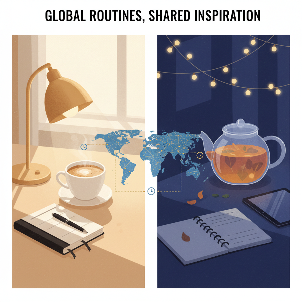 Timeline Tricks for Syncing Memories Across Time Zones