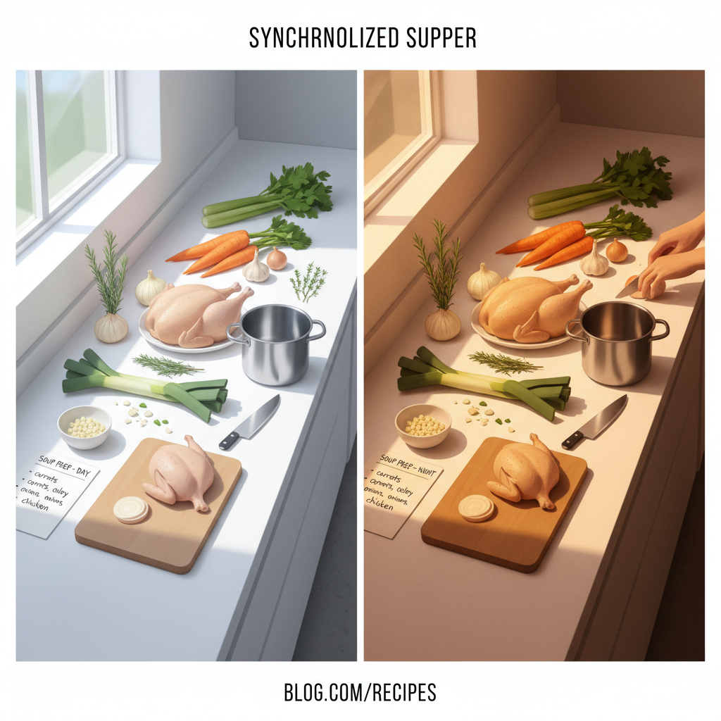 Meal Planning Across Time Zones (And Why Breakfast-for-Dinner Became Our Thing)