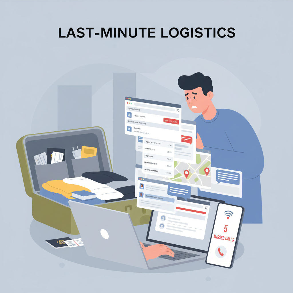 When Life Throws Curveballs: Adapting Plans for Work Trips and Family Emergencies