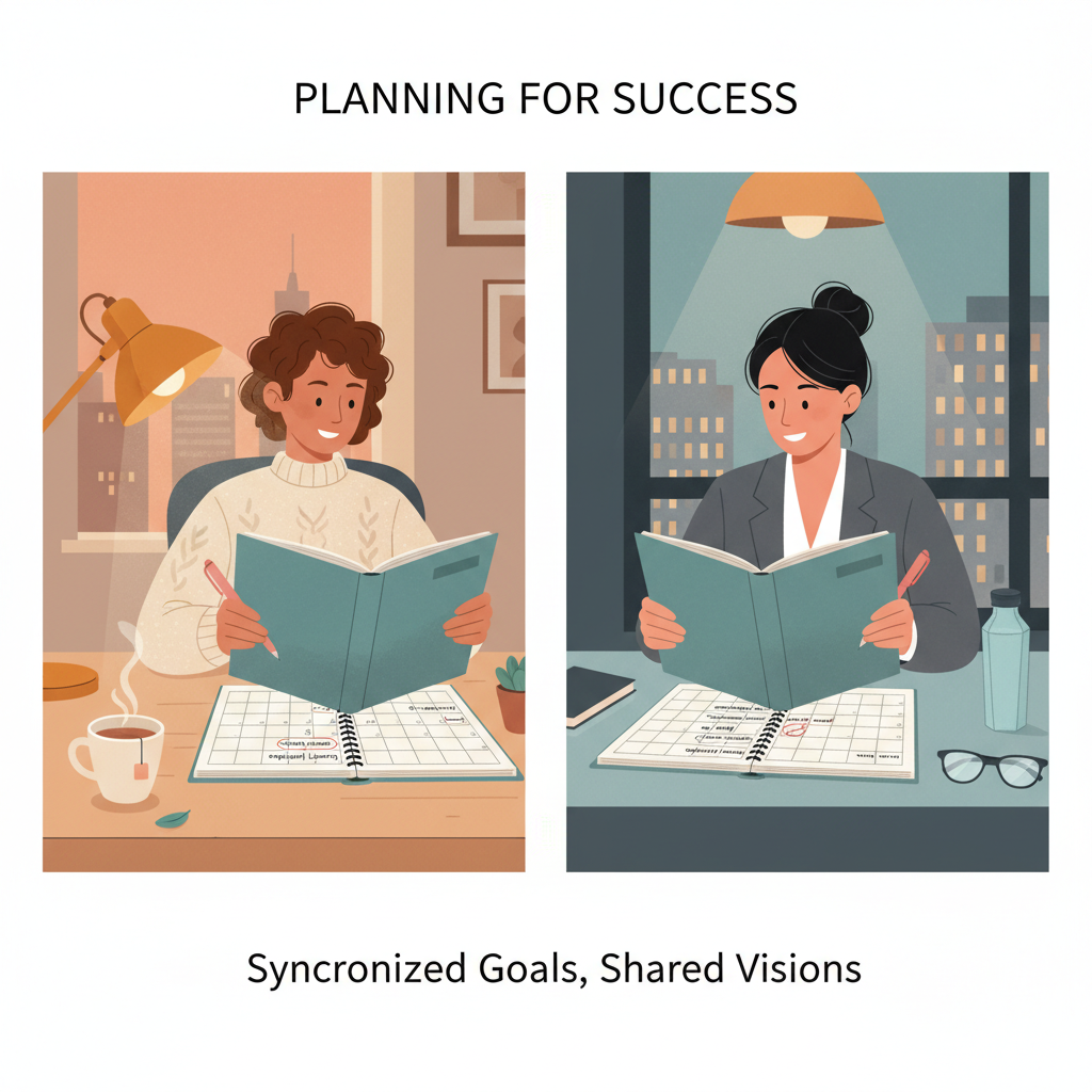 Building Your Shared Timeline When You Can't Share a Zip Code