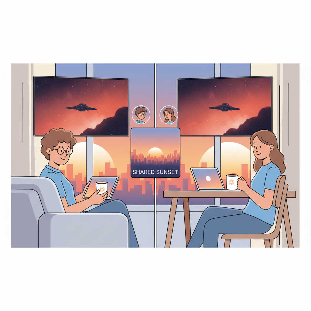 Creating Shared Moments When You Can't Share Space