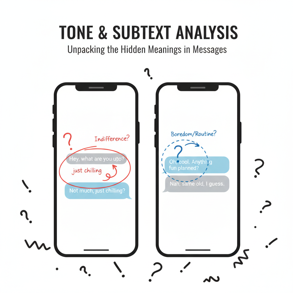 Reading Between Digital Lines: What Your Partner's Responses Actually Mean