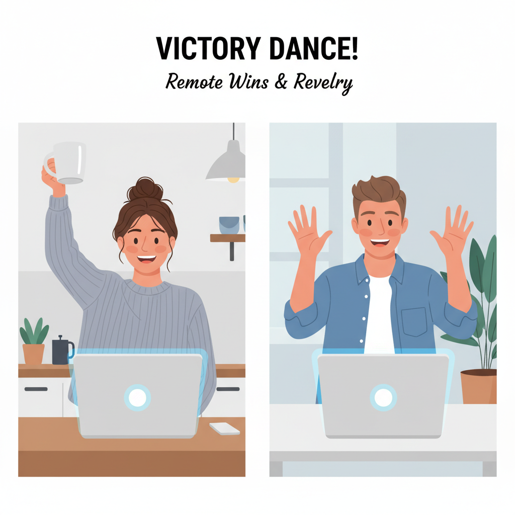 Turning Mundane Moments into Shared Victory Dances
