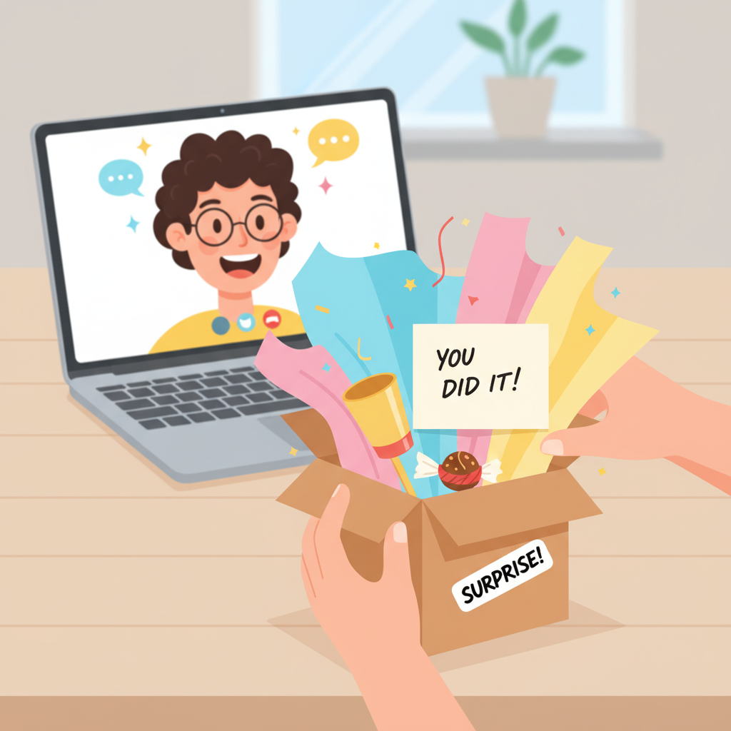 Beyond Text Messages: Creative Ways to Make Wins Feel Tangible Across Miles