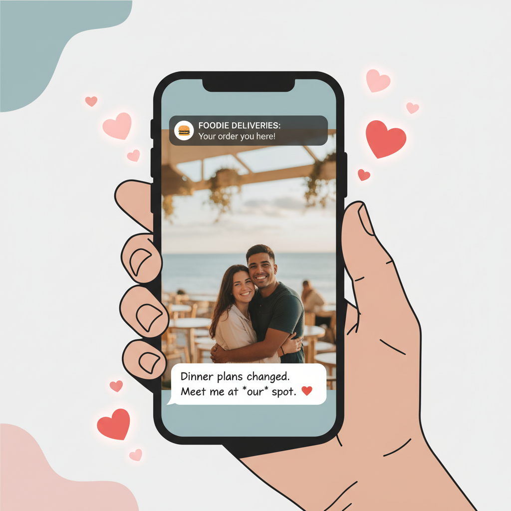 Secret Photo Drops Using Everyday Apps