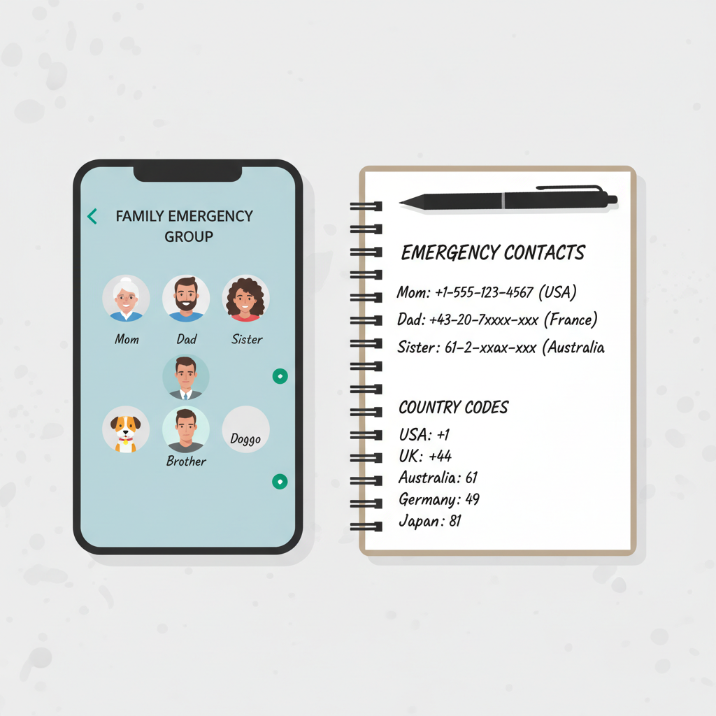 Family Emergency Broadcasting: Getting Your Partner's Inner Circle Online Fast