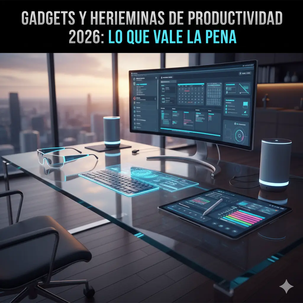 Gadgets y Herramientas de Productividad 2026: Lo Que Vale la Pena