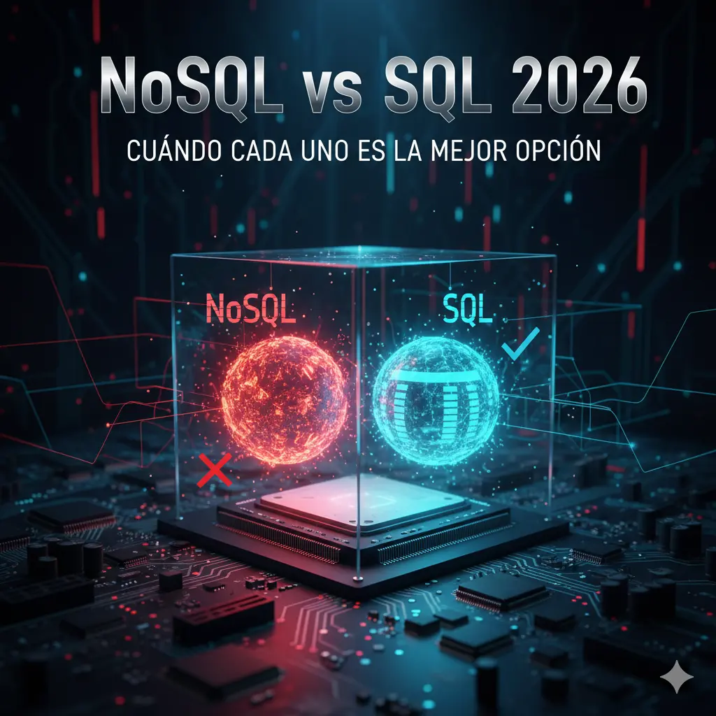 NoSQL vs SQL 2026: Cuándo Cada Uno Es La Mejor Opción