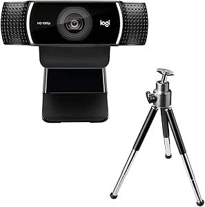 Logitech C922 Pro Stream Webcam Full HD 1080p con Trípode
