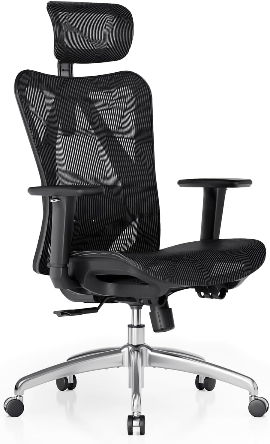SIHOO M57 - Silla de oficina ergonómica de malla con soporte lumbar