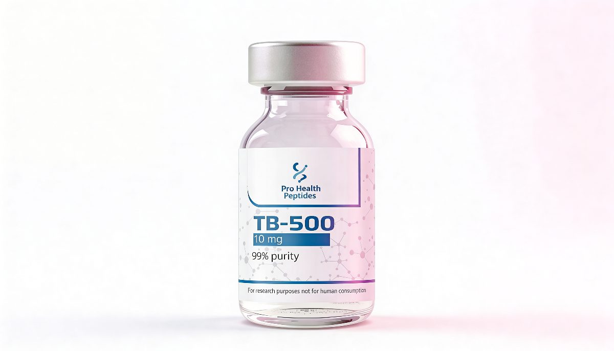 TB-500 Thymosin Beta-4 research peptide vial — tissue repair UK