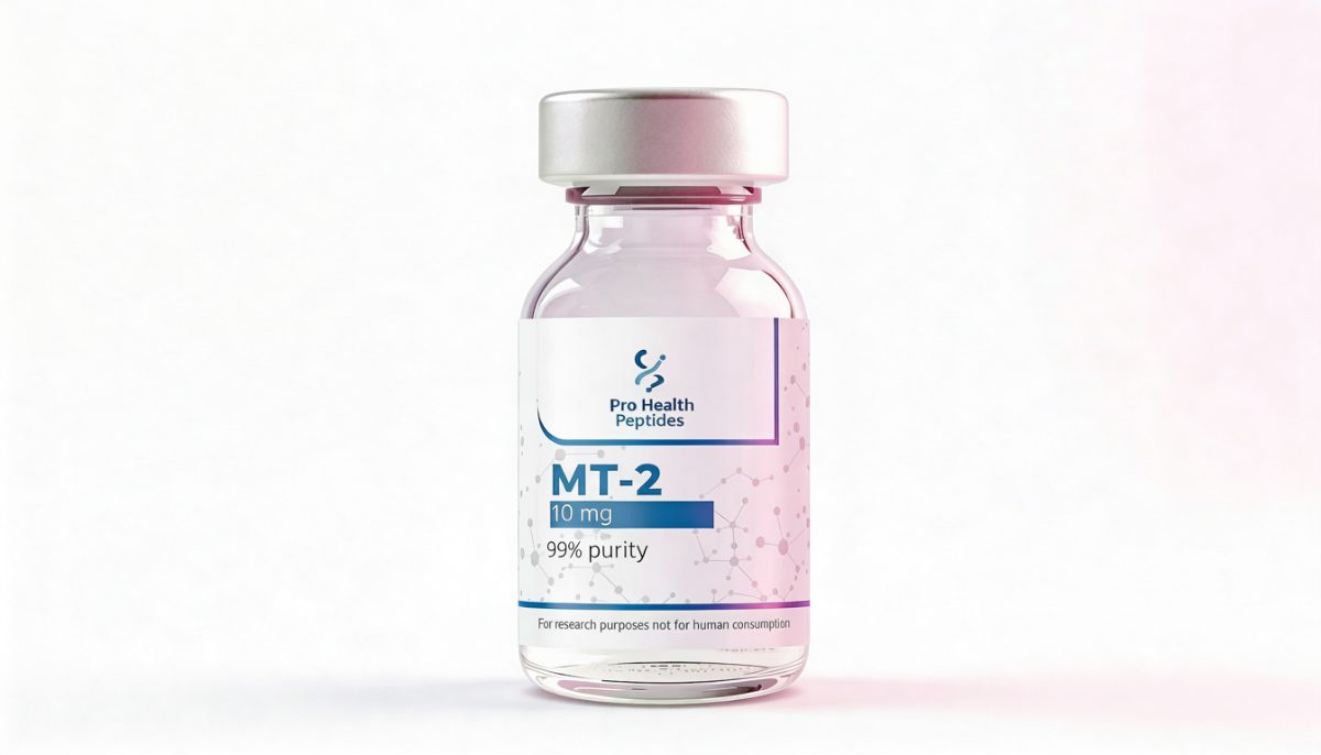 Melanotan 2 research peptide vial — melanocortin photoprotection UK