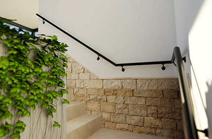 Instalación de pasamanos