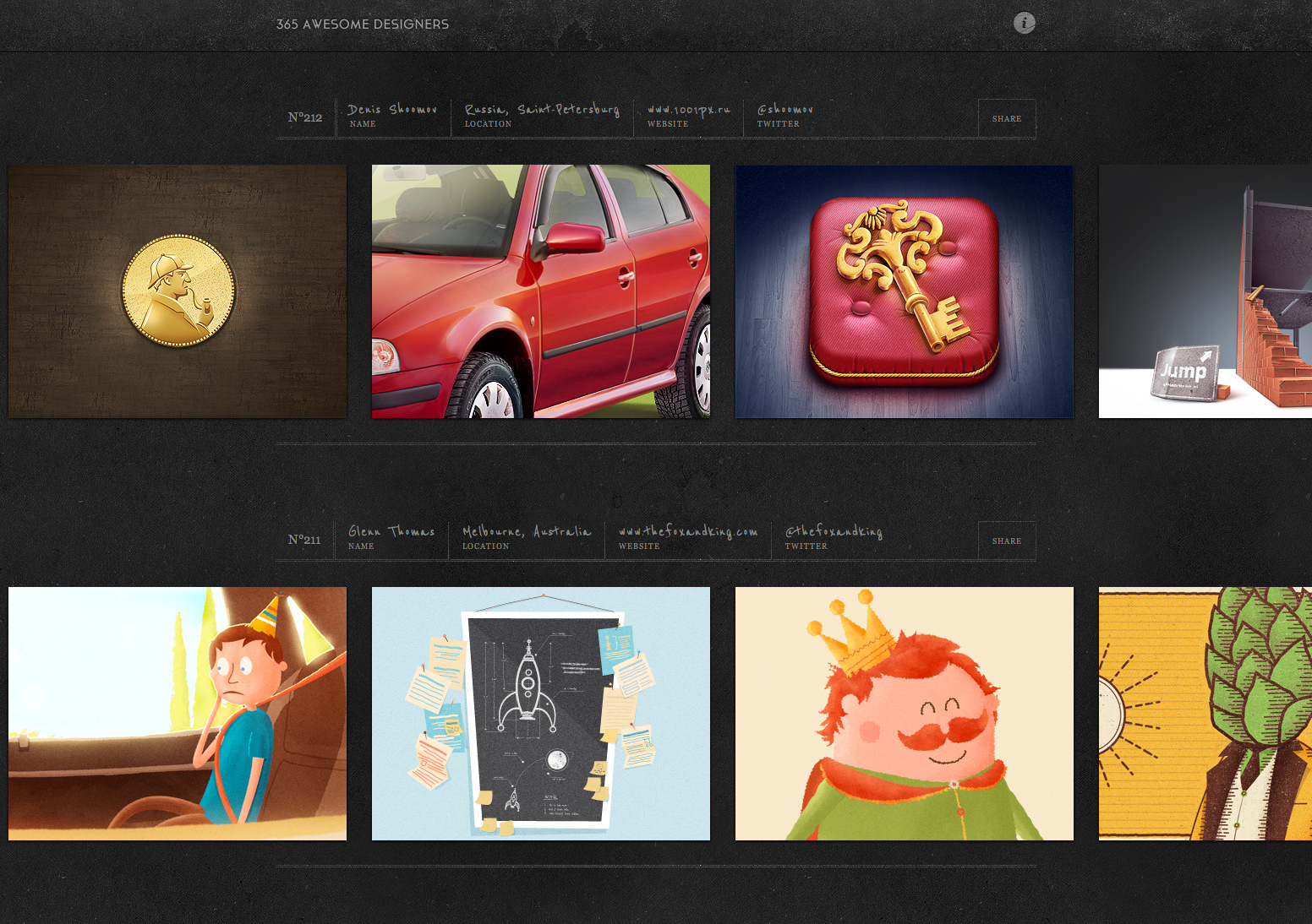 365 Awesome Designers