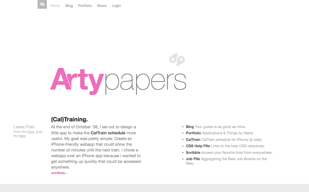 Arty Papers