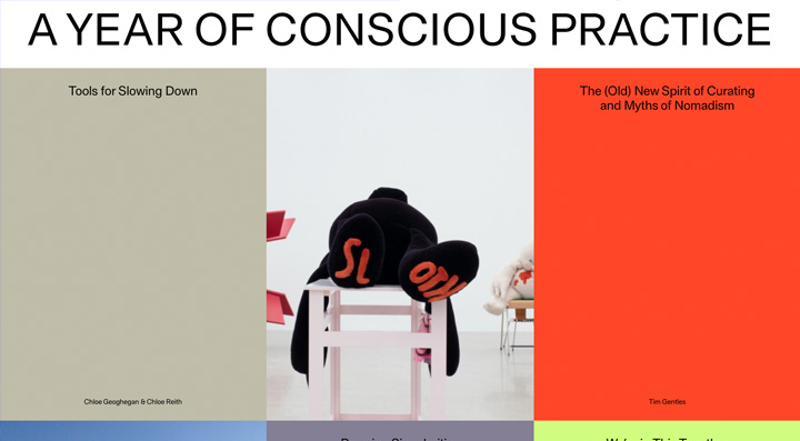 A Year of Conscious Practice