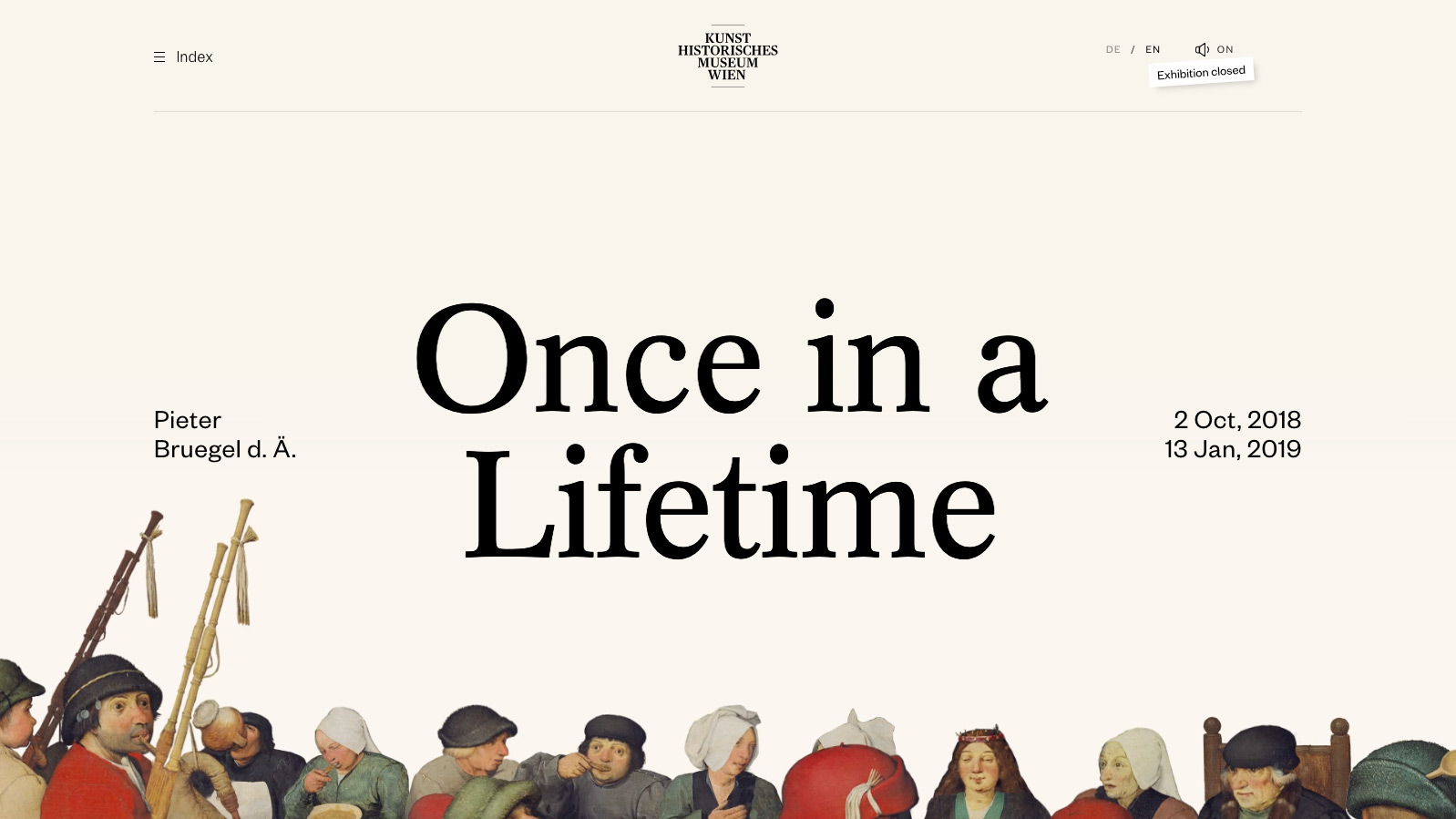 Screenshot of Bruegel - Once In A Lifetime