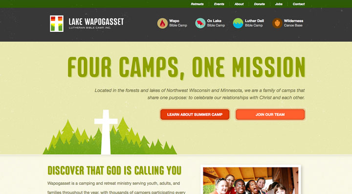 Lake Wapogasset Lutheran Bible Camp
