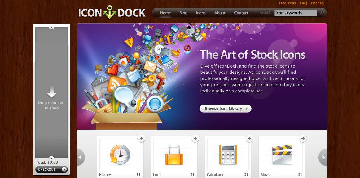 Icon Dock
