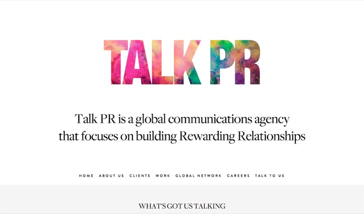 Talk PR