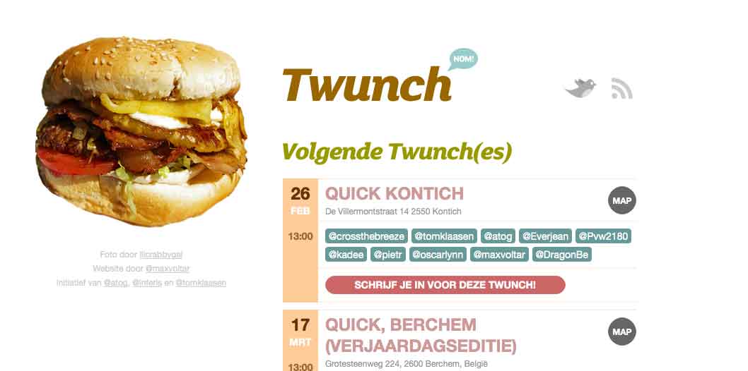 Screenshot of Twunch