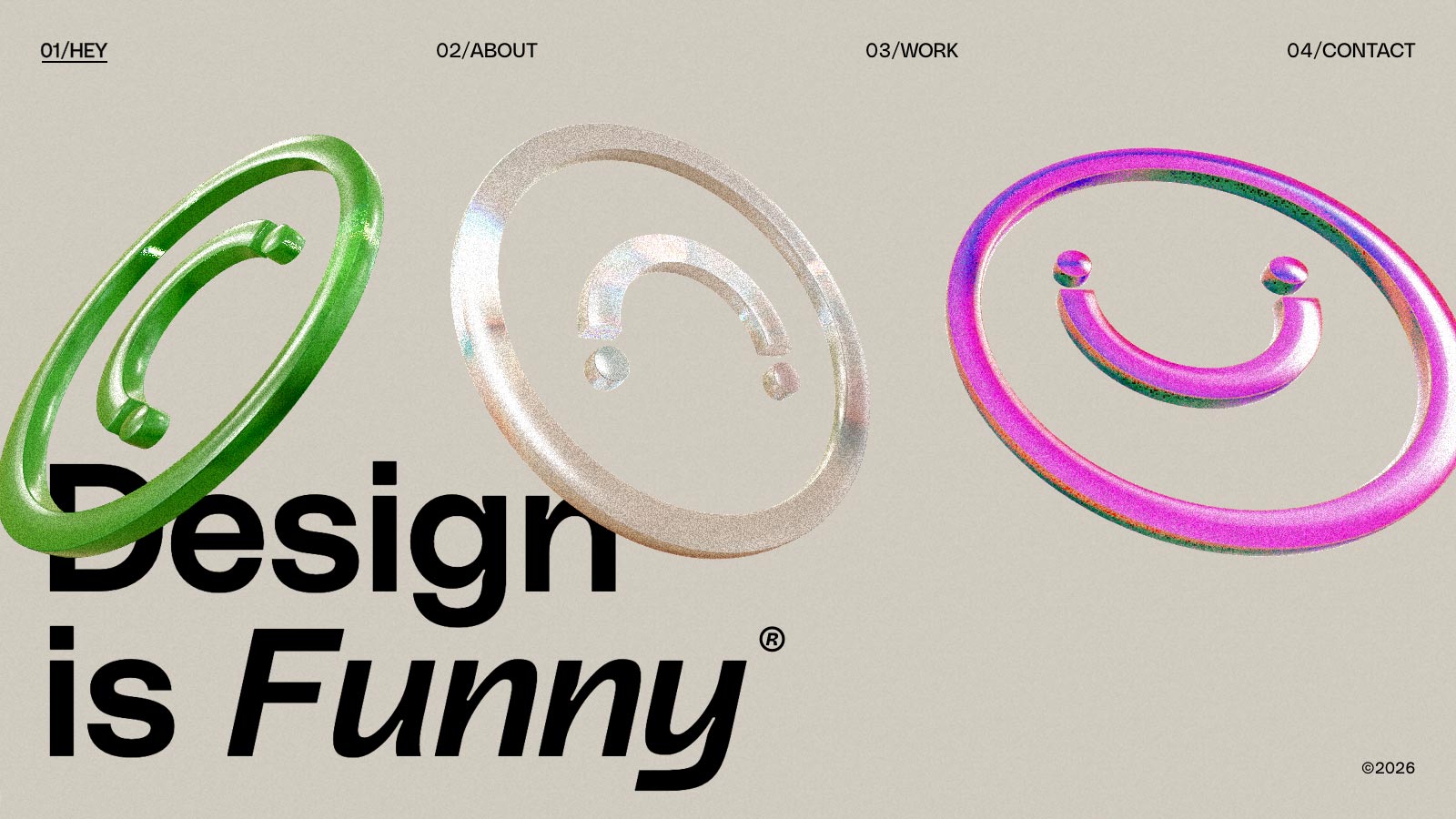 Screenshot of Design is Funny