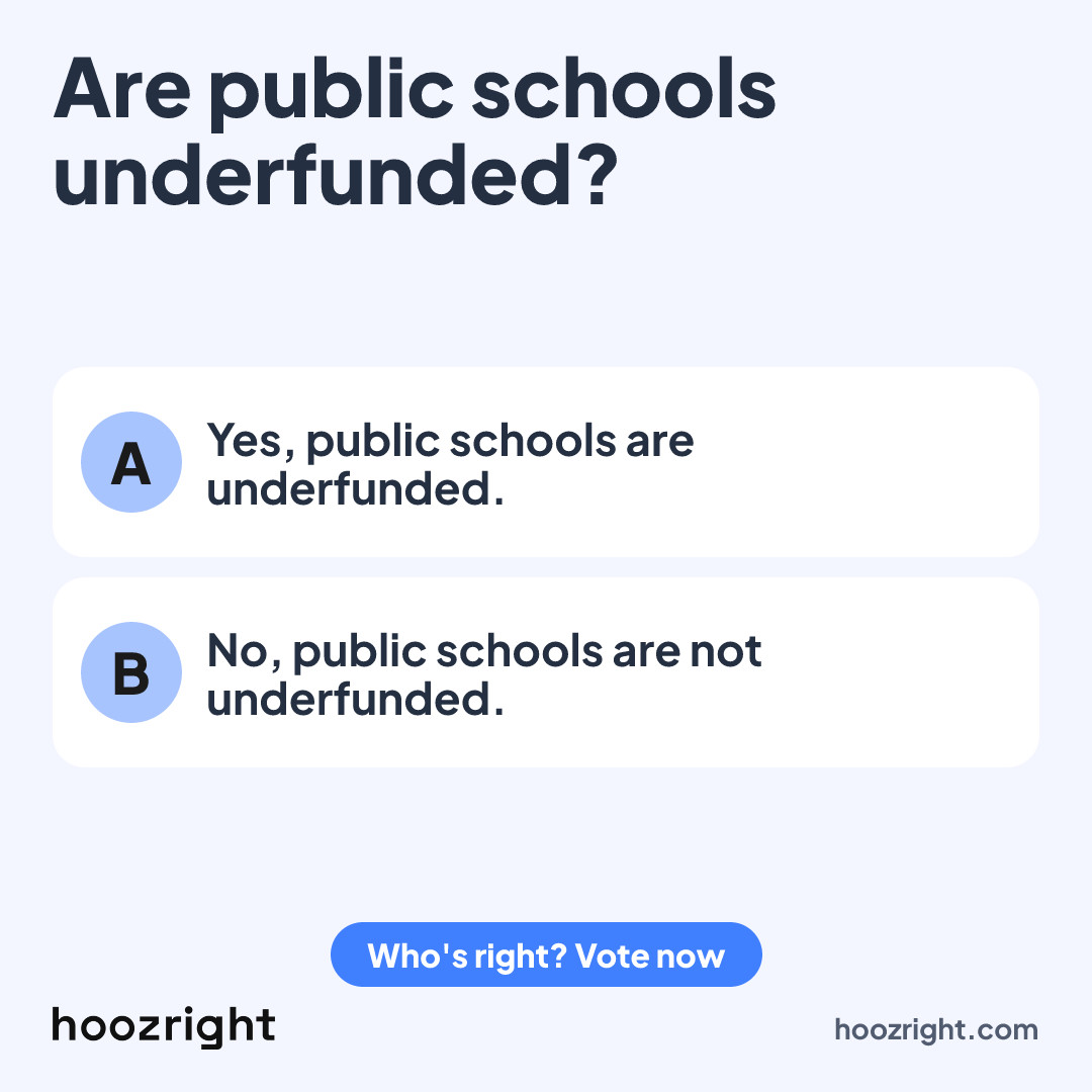 Are public schools underfunded?