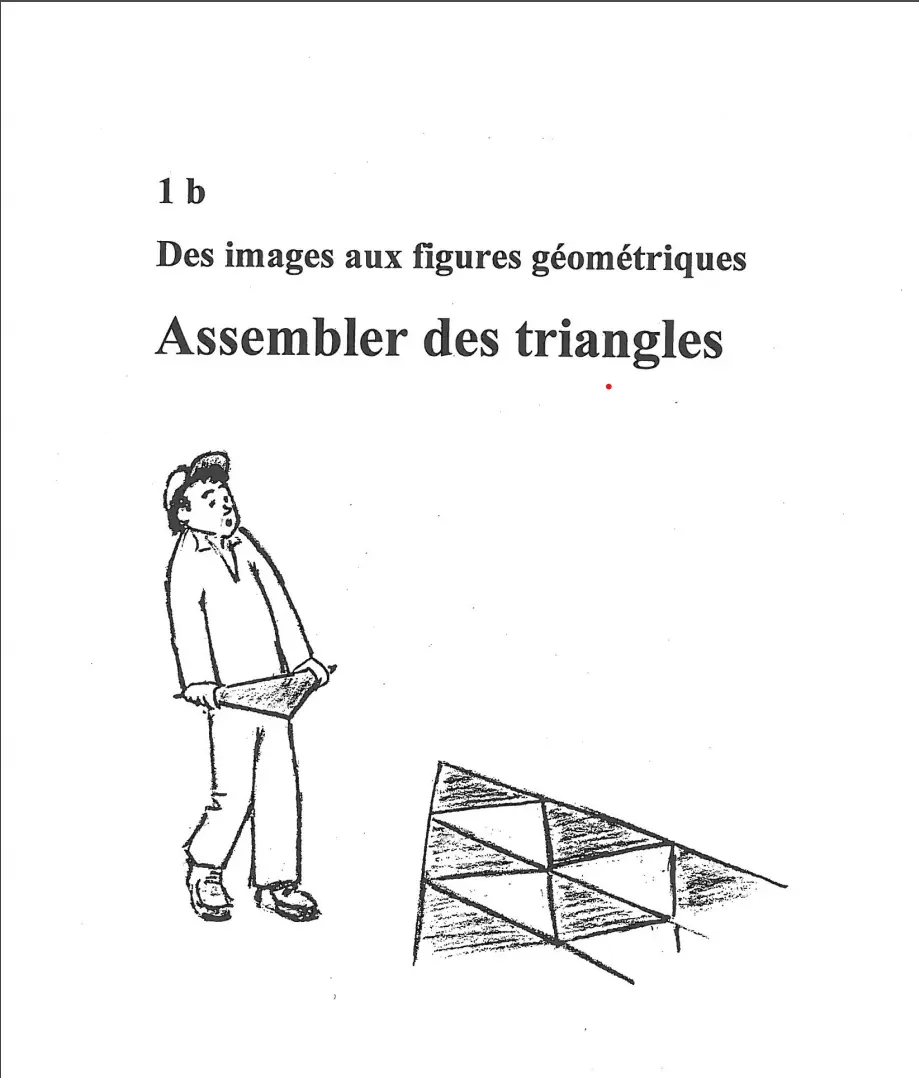 Des images aux figures géométriques couverture