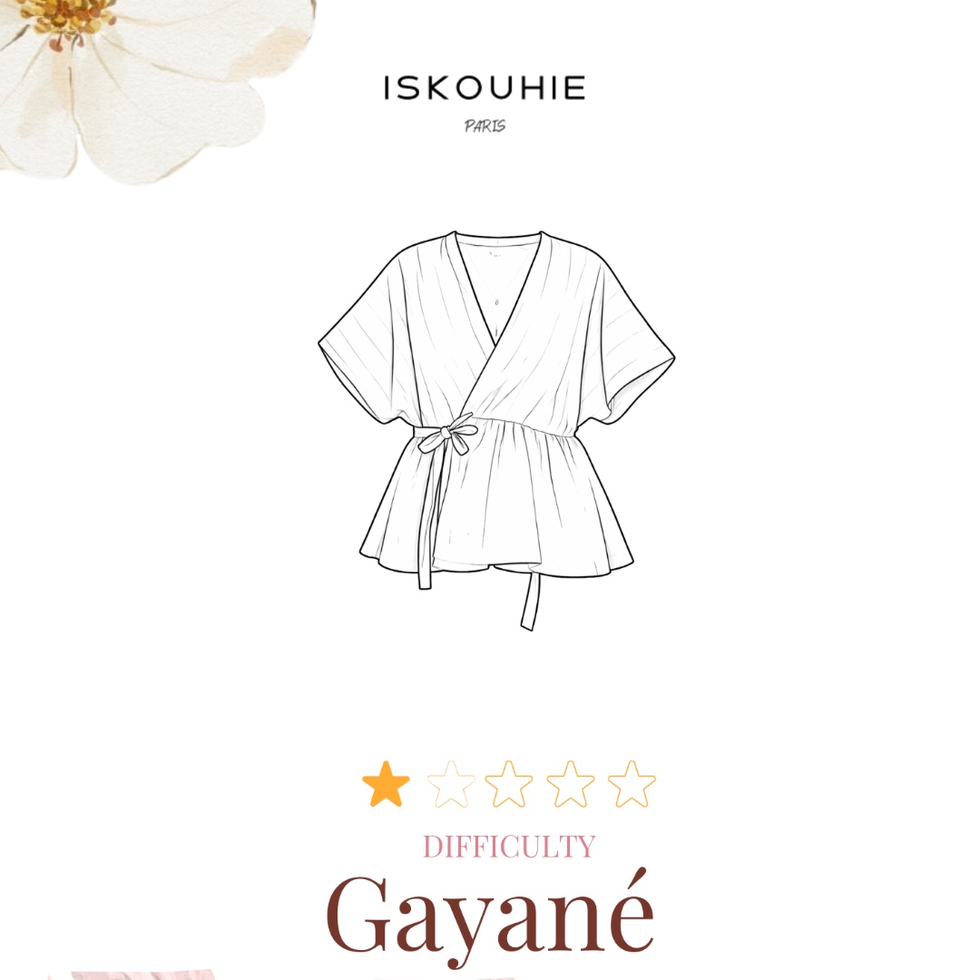 Gayané wrap top