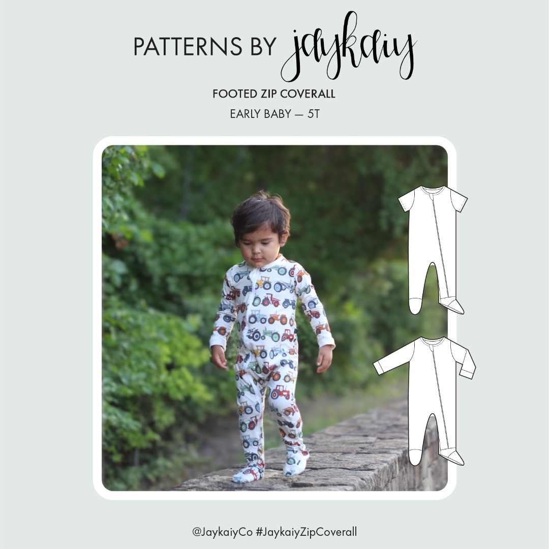 Zipped Footed Coverall