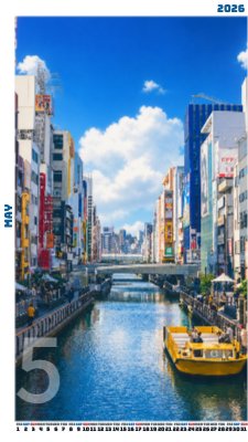 Dotonbori Blue Sky Canal