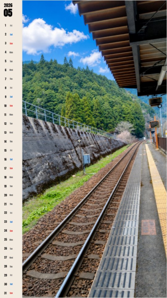 Mountain Station Platform