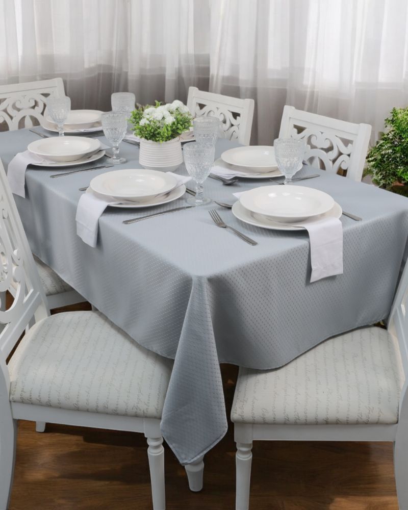 Toalha de Mesa Cinza