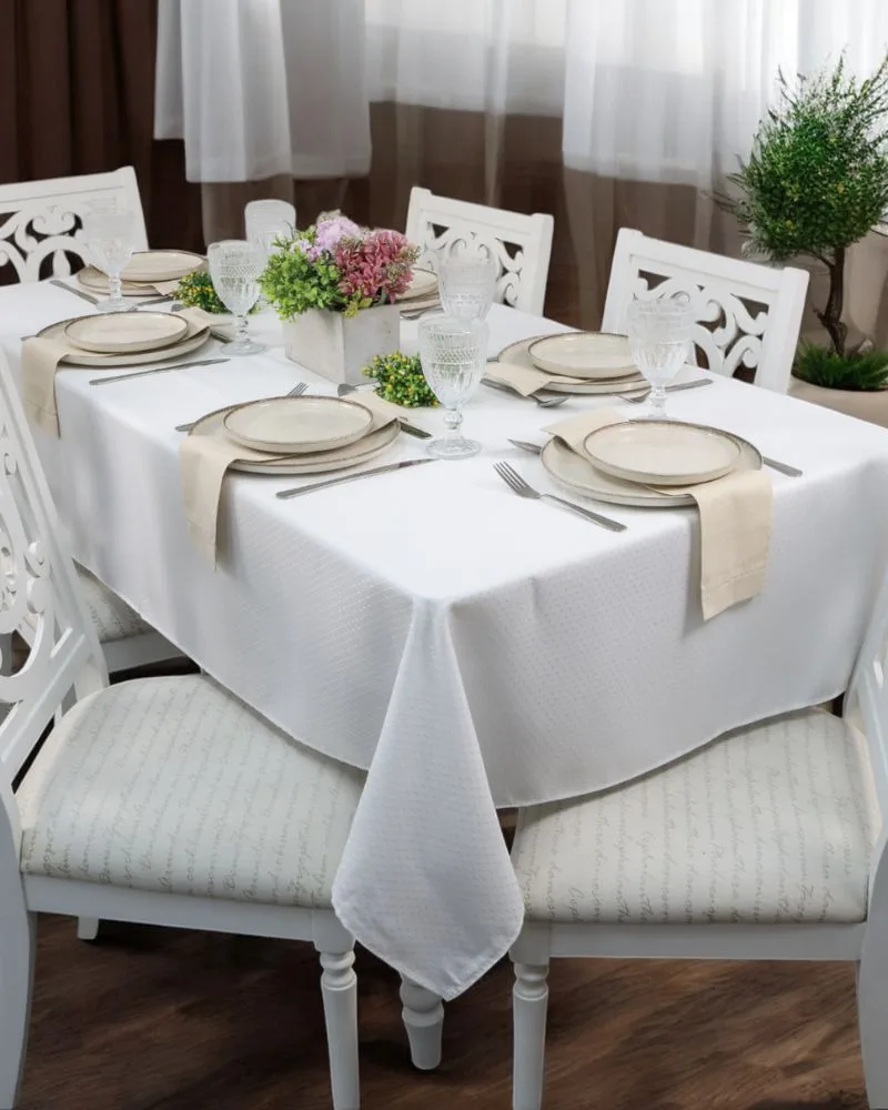 Toalha de Mesa Branca