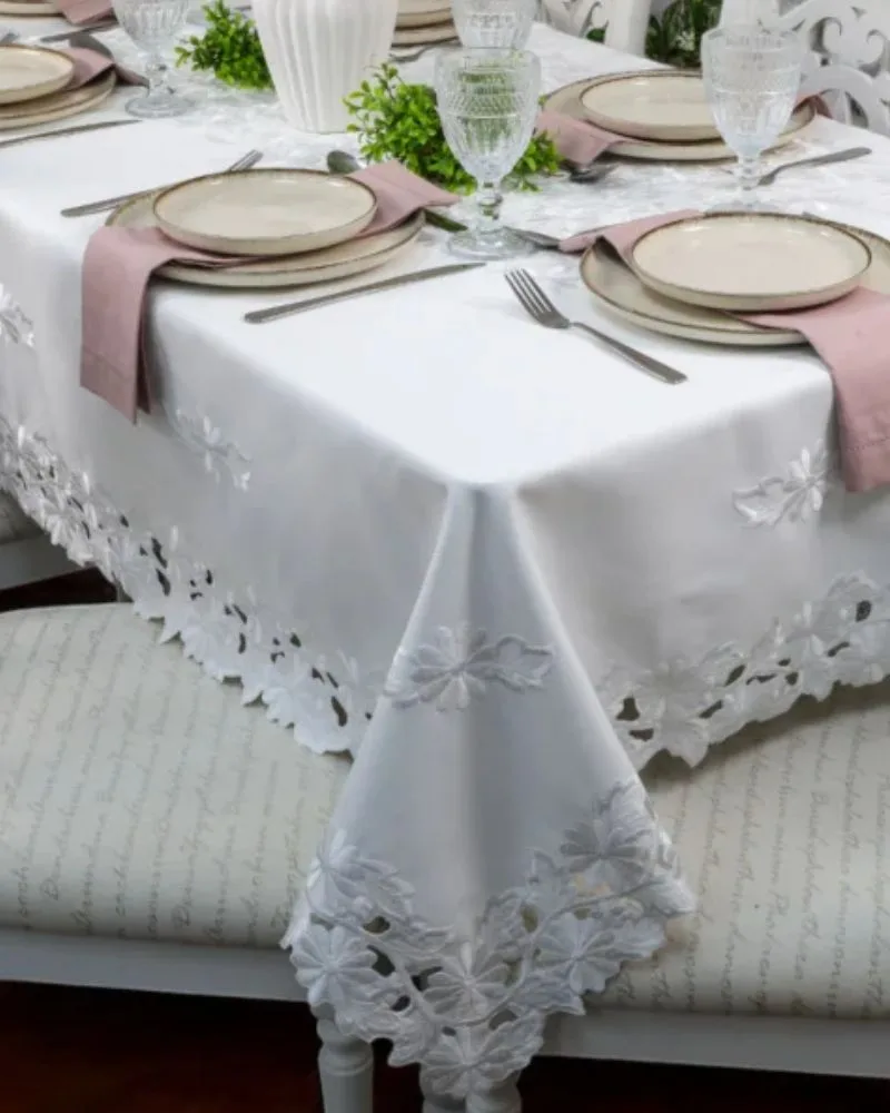 Toalha de Mesa Blanc