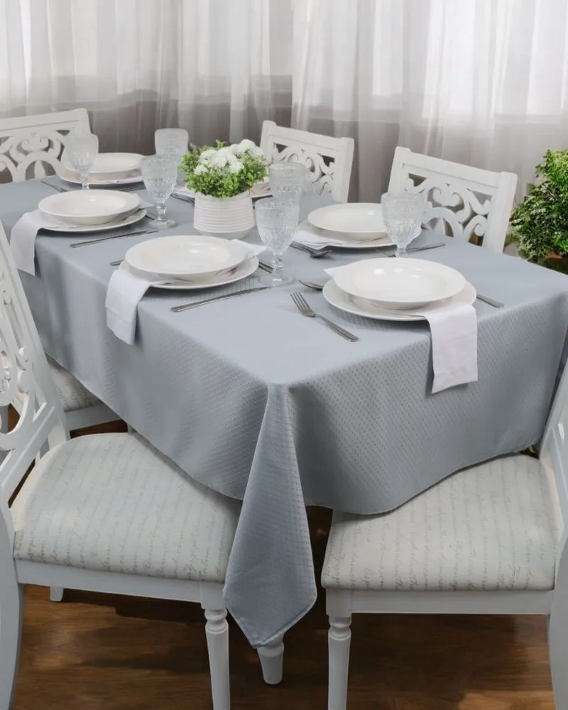 Toalha de Mesa Cinza