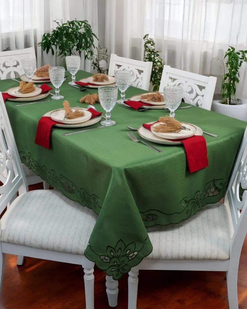 Toalha de Mesa Musgo