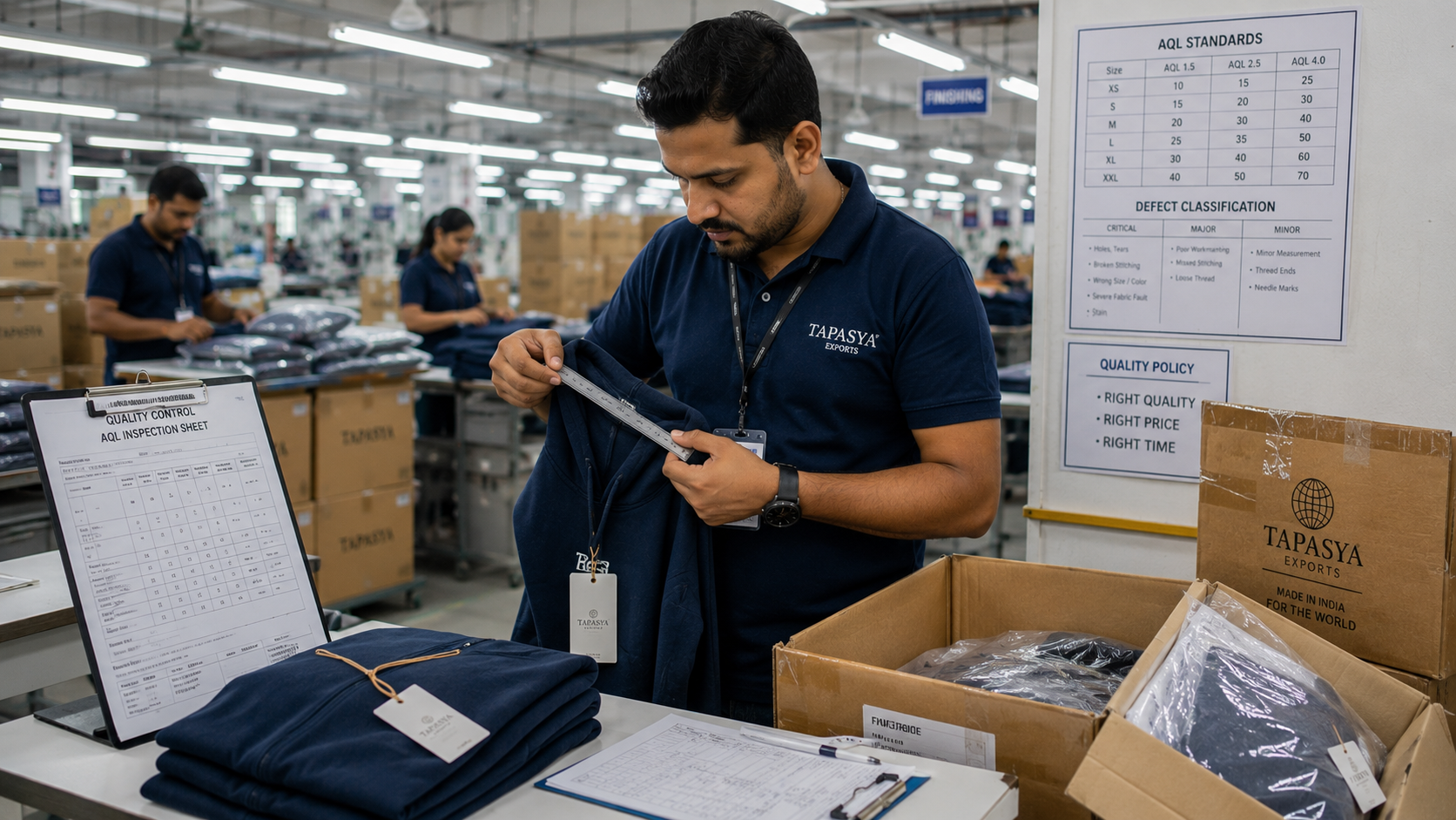 AQL Inspection Explained: What Every Garment Buyer Should Know?