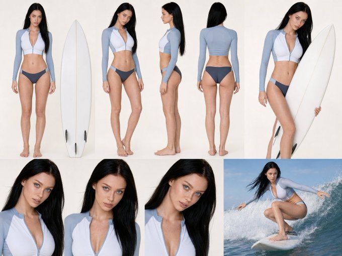 Beautiful Surfer