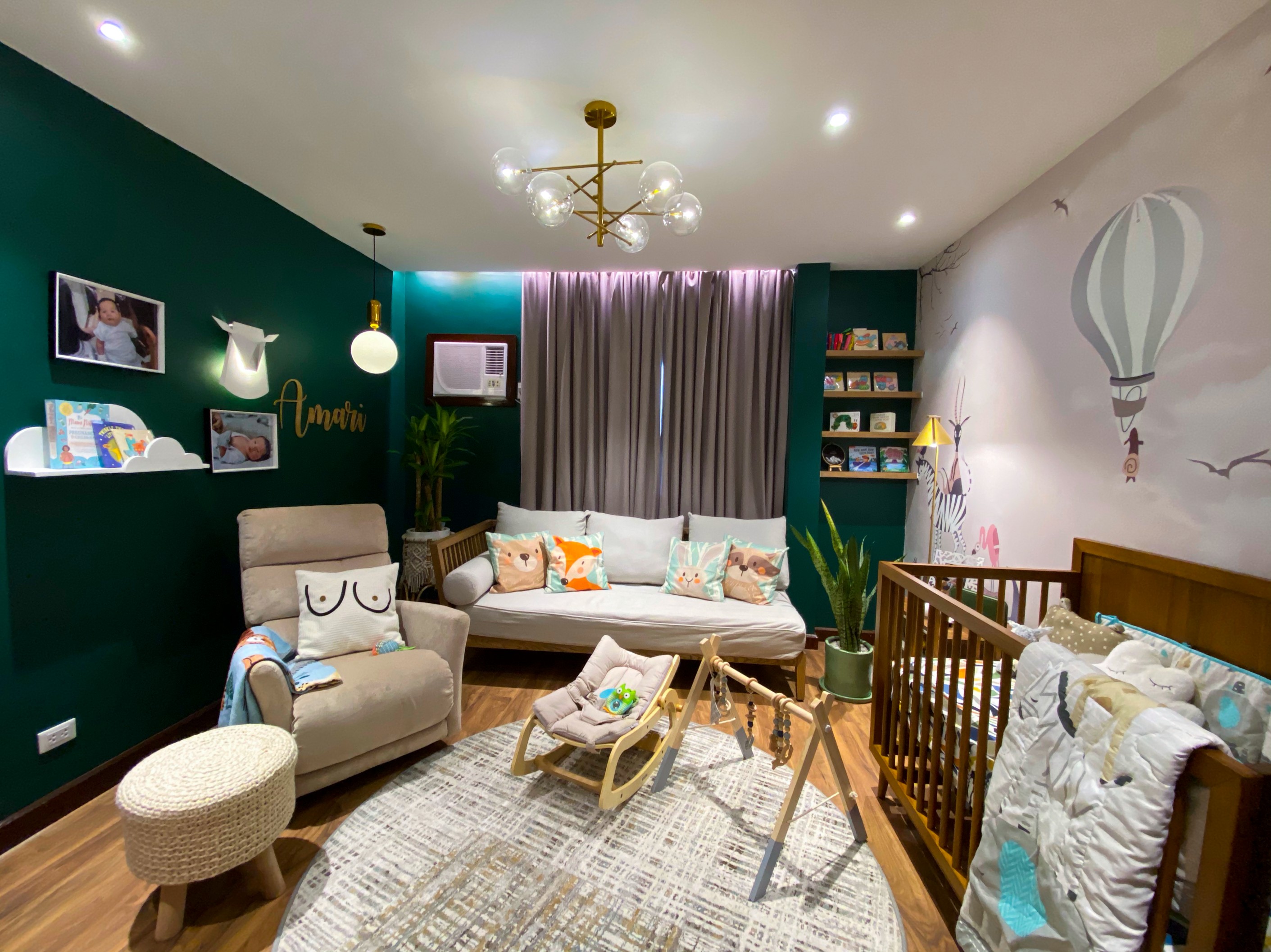 The Crawford's Nursery Room