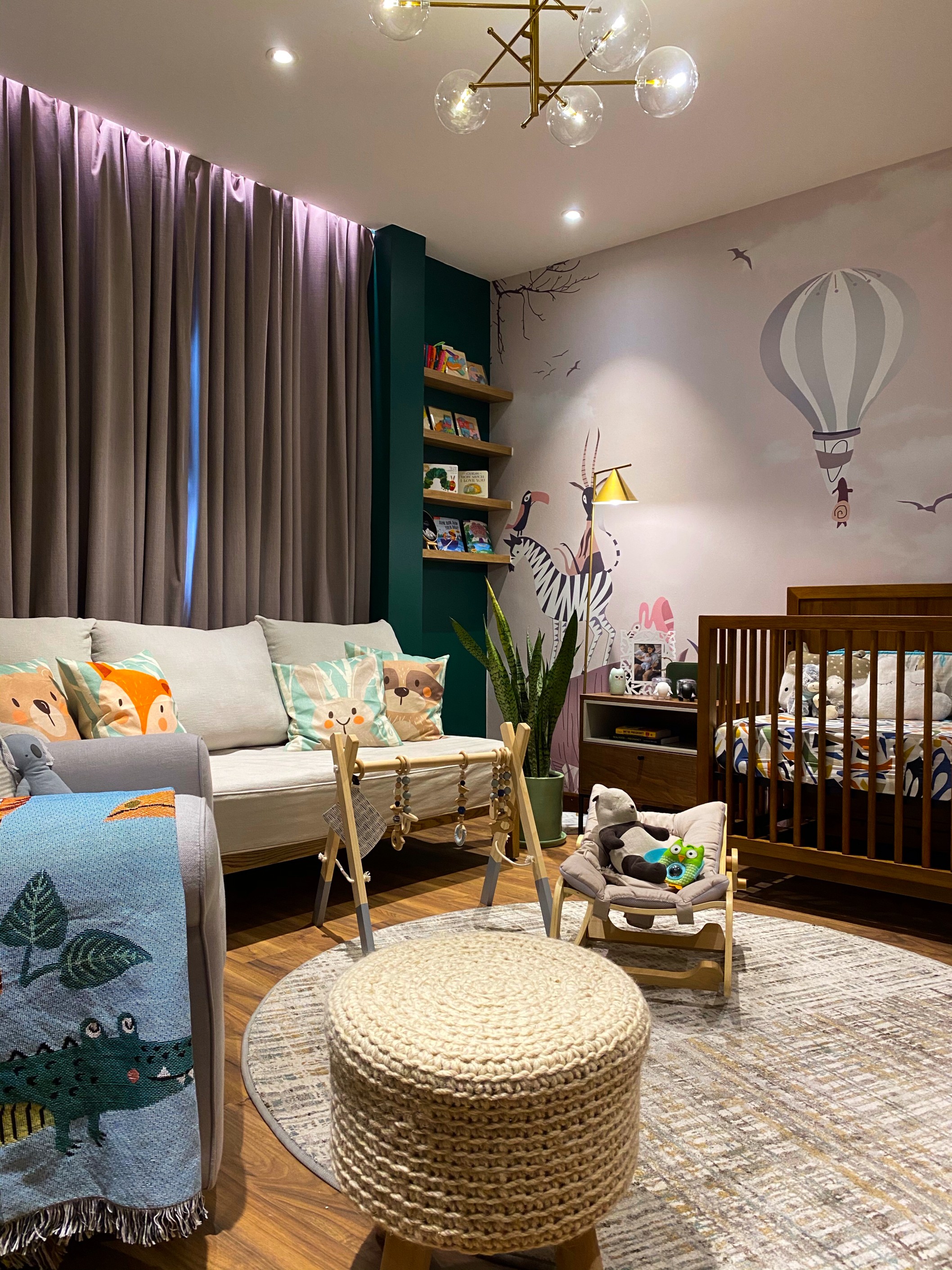 The Crawford's Nursery Room