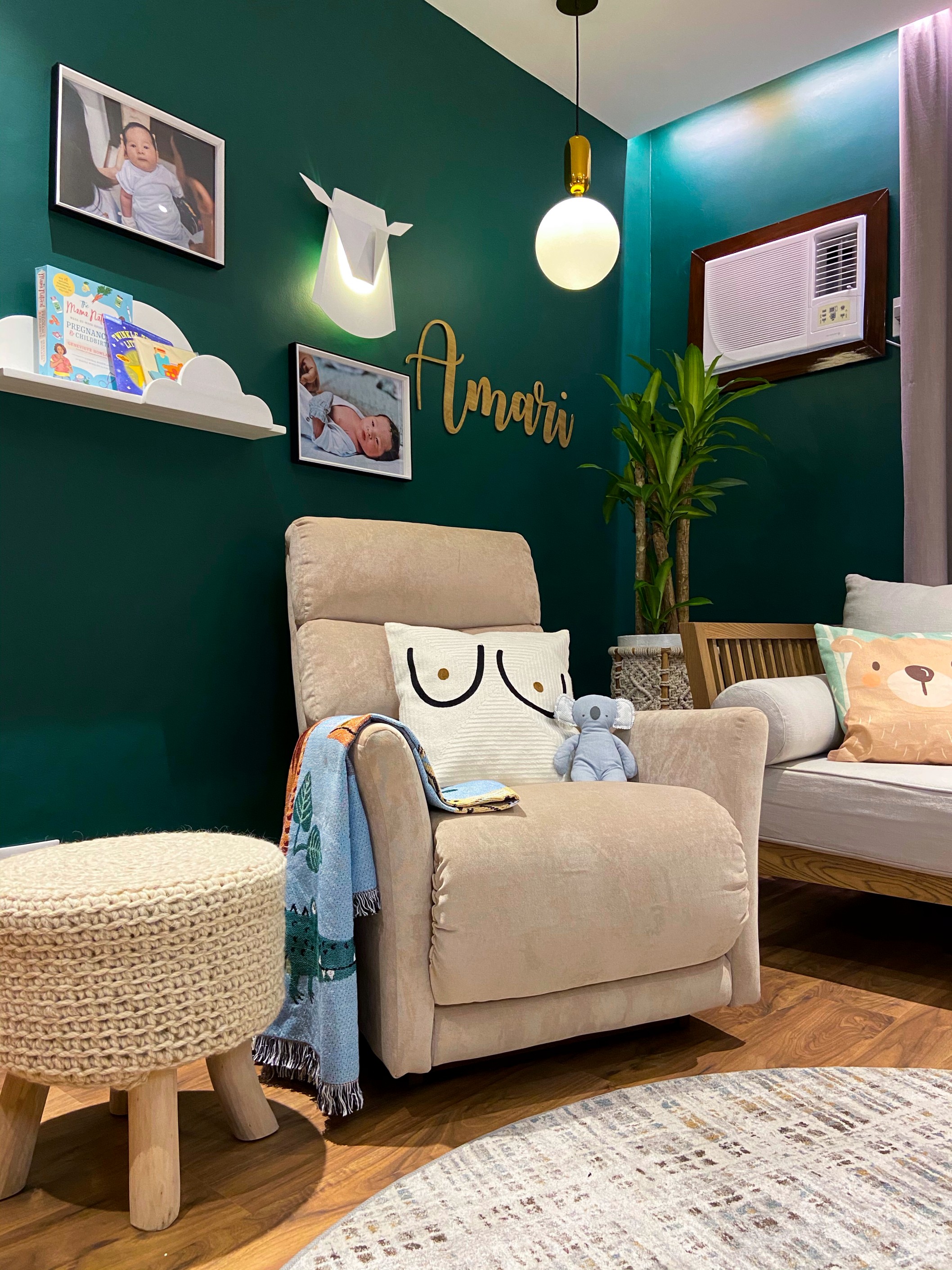 The Crawford's Nursery Room
