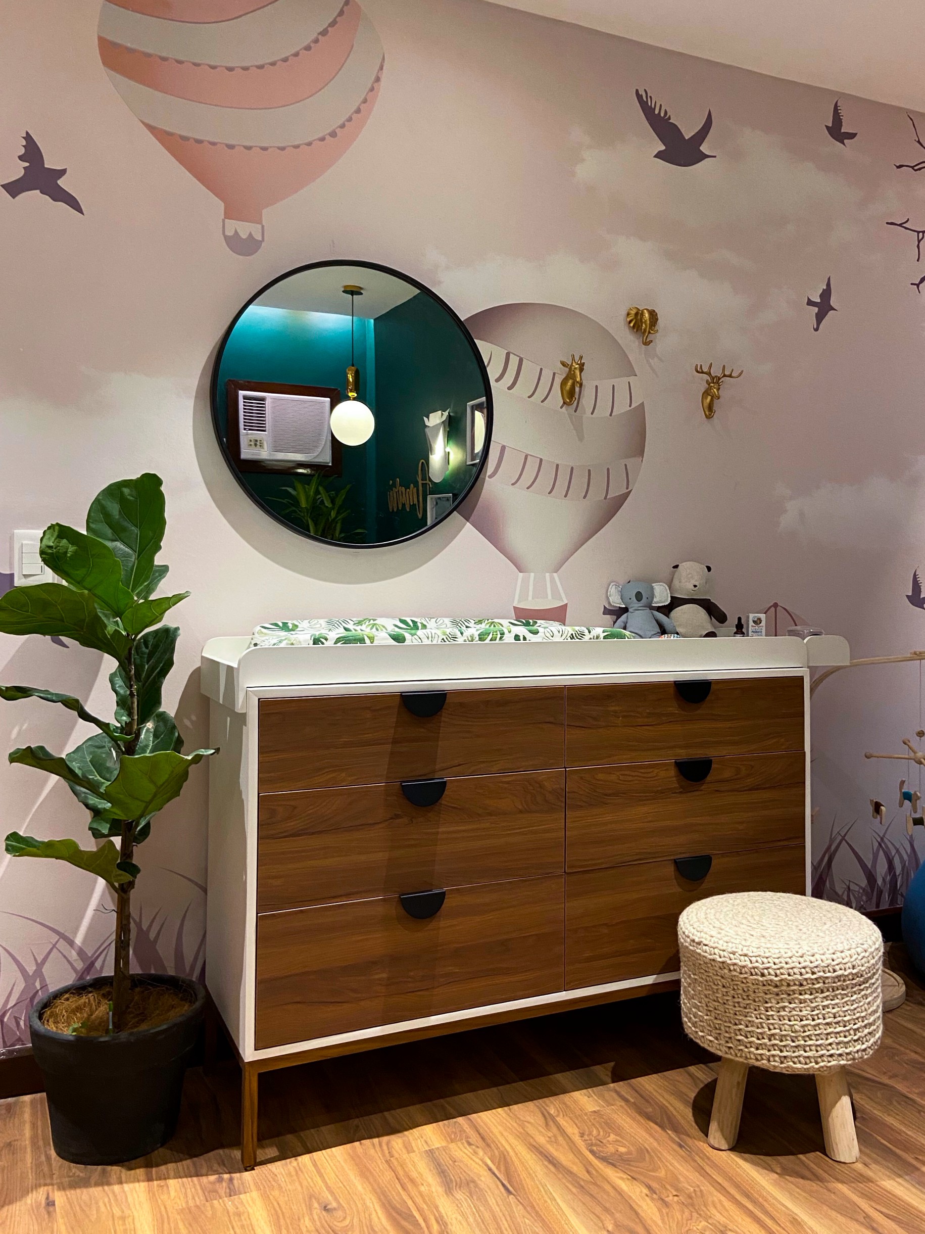 The Crawford's Nursery Room